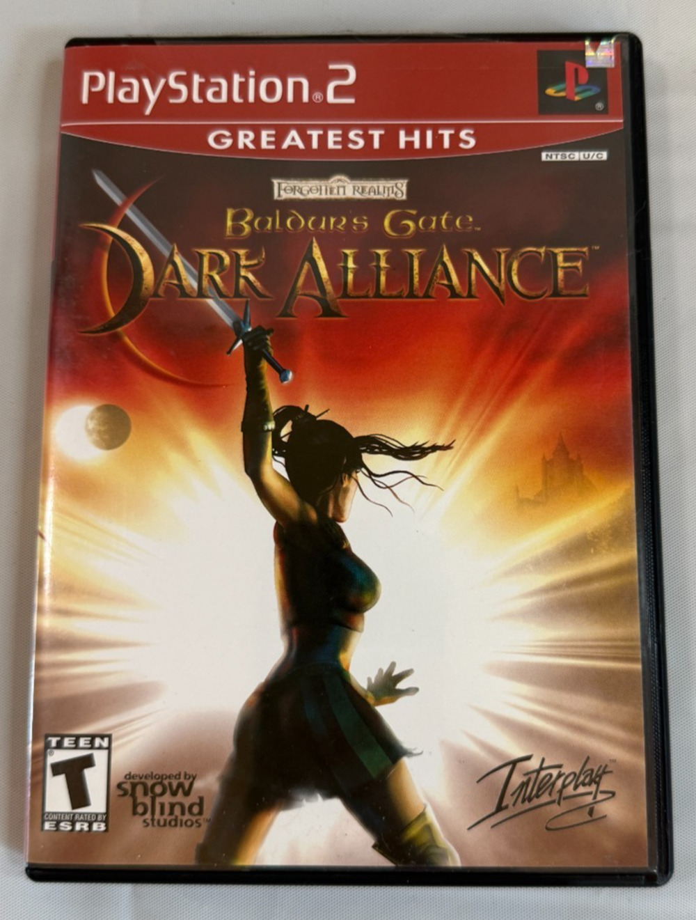 Baldur's Gate Dark Alliance Greatest Hits Sony PlayStation 2 PS2 Complete CIB